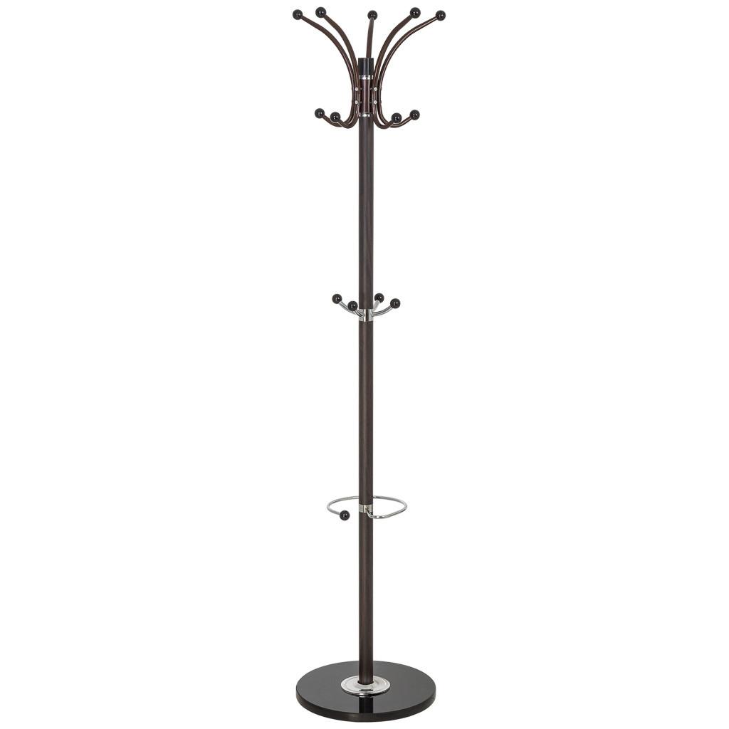 GARDEROBE aus metall 36x178cm - Braun, Metall (36/178/36cm) - Wanderlust