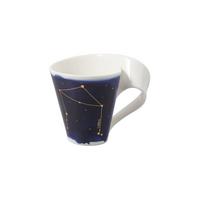 TASSE WAAGE NewWave Stars weiß-blau 300 ml - Blau/Weiß, Keramik (0.3L) - Villeroy & Boch
