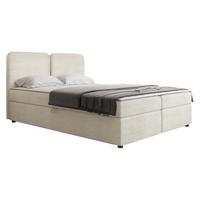 BOXBETT Boho - H3 - Creme/Schwarz, Holz/Holzwerkstoff (160/200cm) - MIRJAN24