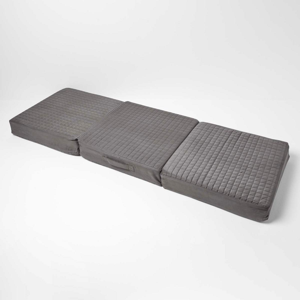 SITZKISSEN-BEZUG für Sofa-Auflage 150/50/10 cm, Velours - Grau, Textil (150/50/10cm) - Homescapes