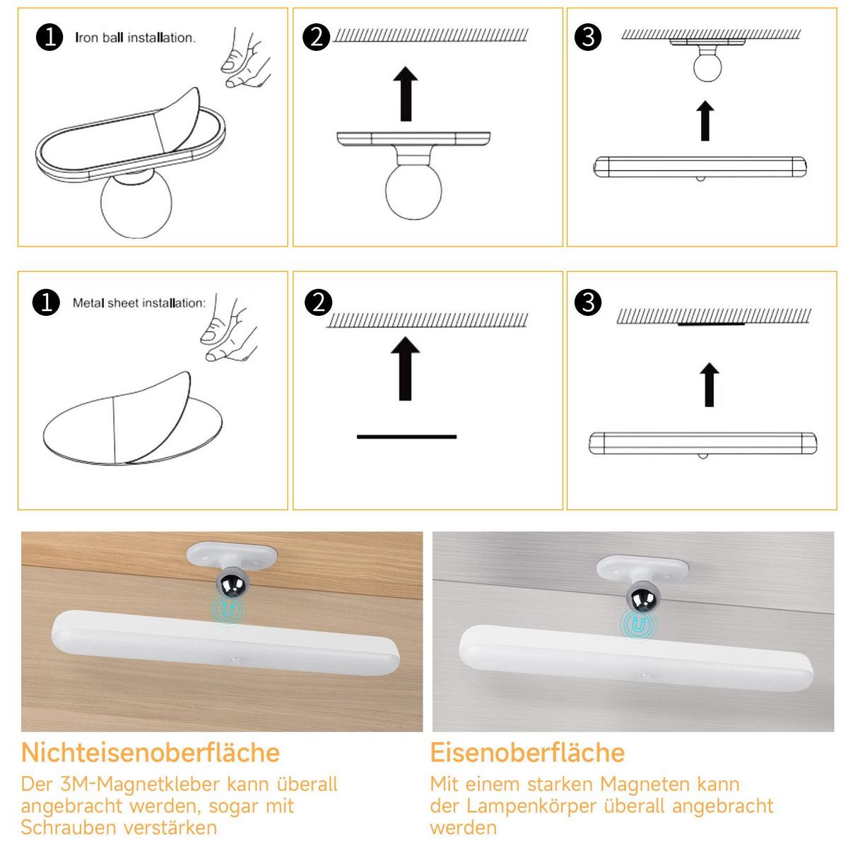 LED WANDLEUCHTE Elisabeth - Weiß, Kunststoff (6/4/24cm) - Nettlife