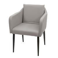 ESSZIMMERSTUHL taupe - Taupe, Textil (60/86/65cm) - MCW