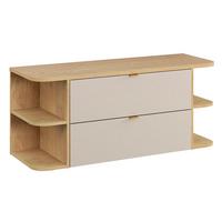 WASCHTISCHUNTERSCHRANK 120.4cm Azel Kaschmir - Beige, Holzwerkstoff (120.4/52/46cm) - Petits-meubles