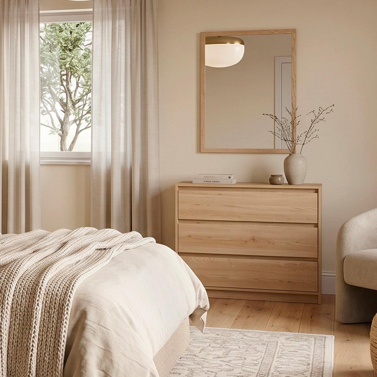 KOMMODE Beck Holz - Braun, Holzwerkstoff (91.5/86.7/39.8cm) - Petits-meubles