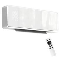 WANDHEIZGERÄT ABS PA Weiß - Weiß, Kunststoff (18.7/12.3/54cm) - HOMCOM