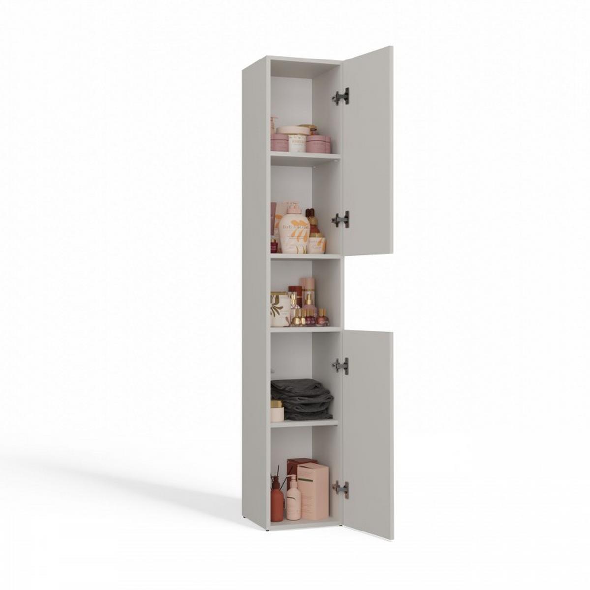BADEZIMMERSCHRANK Kaschmir 31/174/30 - Kaschmir, Holzwerkstoff (31/174/30cm) - RAUMHIRSCH FURNITURE