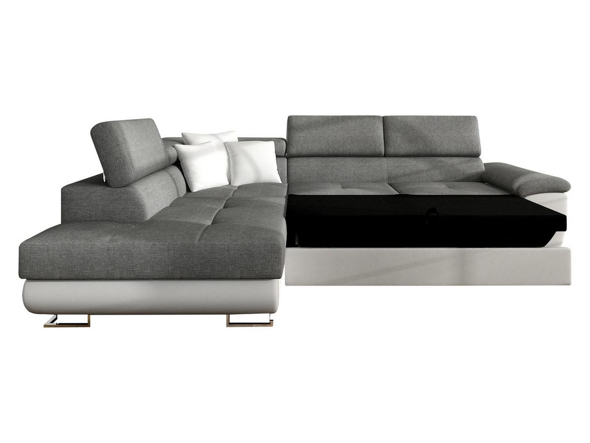 ECKSOFA Cotere Cord, Seite: Links - Bronzefarben, Holz/Textil (270/202cm) - MIRJAN24