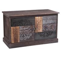 SCHUHBANK MARA braun - Braun, Holz (75/45/37cm) - CARO-Möbel
