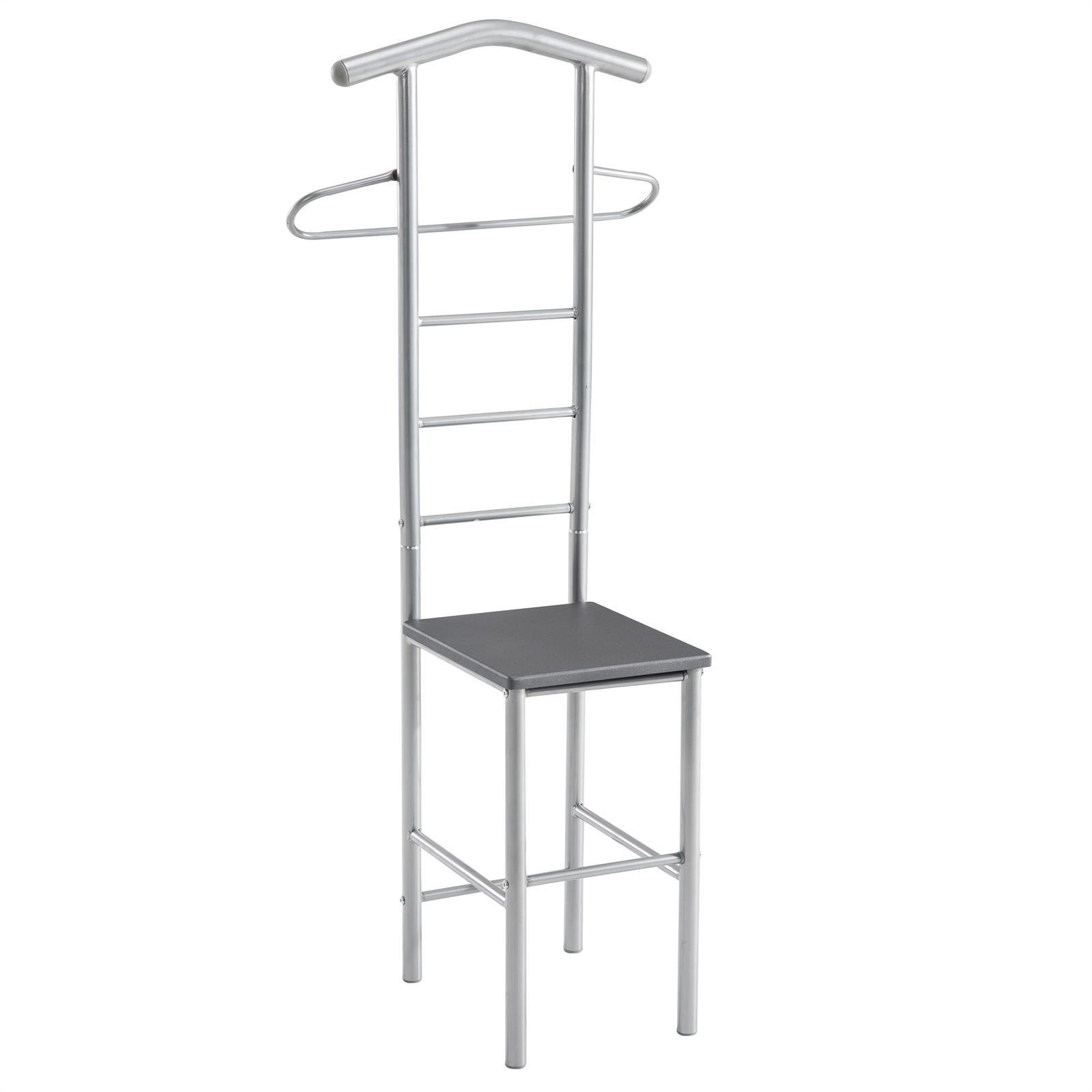 HERRENDIENER JIVO grau - Grau, Metall (53/121/47cm) - CARO-Möbel