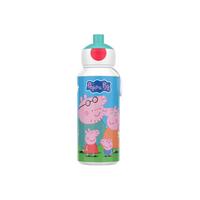 POP-UP TRINKFLASCHE Campus (2025) Peppa Pig 400 ml - Multicolor/Weiß, Kunststoff (0.4L) - Mepal