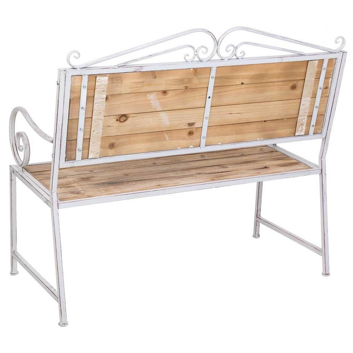 BANK, grau, 114x54x102cm - Grau, Holz (114/102/54cm) - Wanderlust