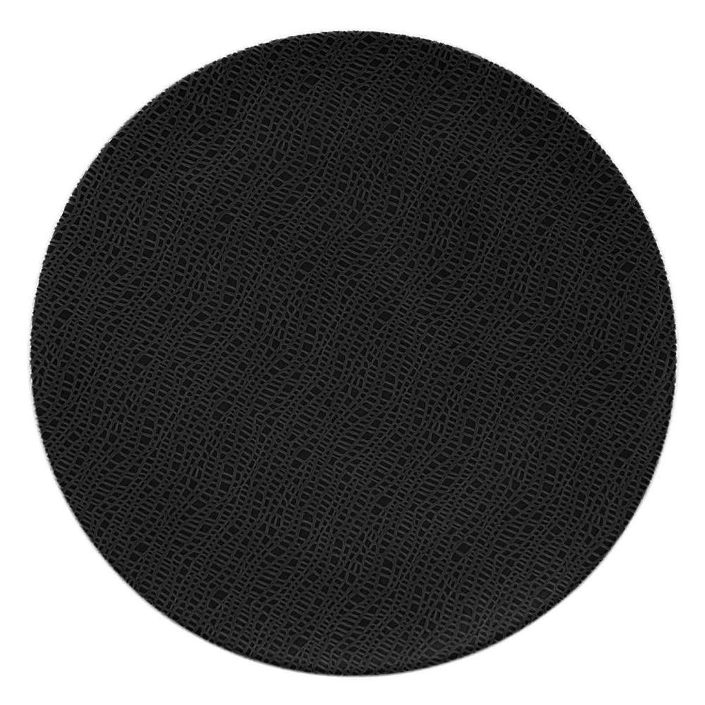 SERVIERPLATTE Life Fashion Glamorous Black ø 33 cm - Schwarz, Keramik (33.3/1.9/33.3cm) - Seltmann Weiden