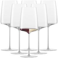 WEINGLÄSER KRAFTVOLL & WÜRZIG Simplify transparent 689 ml 6er Set - Transparent, Glas (0.689L) - Zwiesel Glas