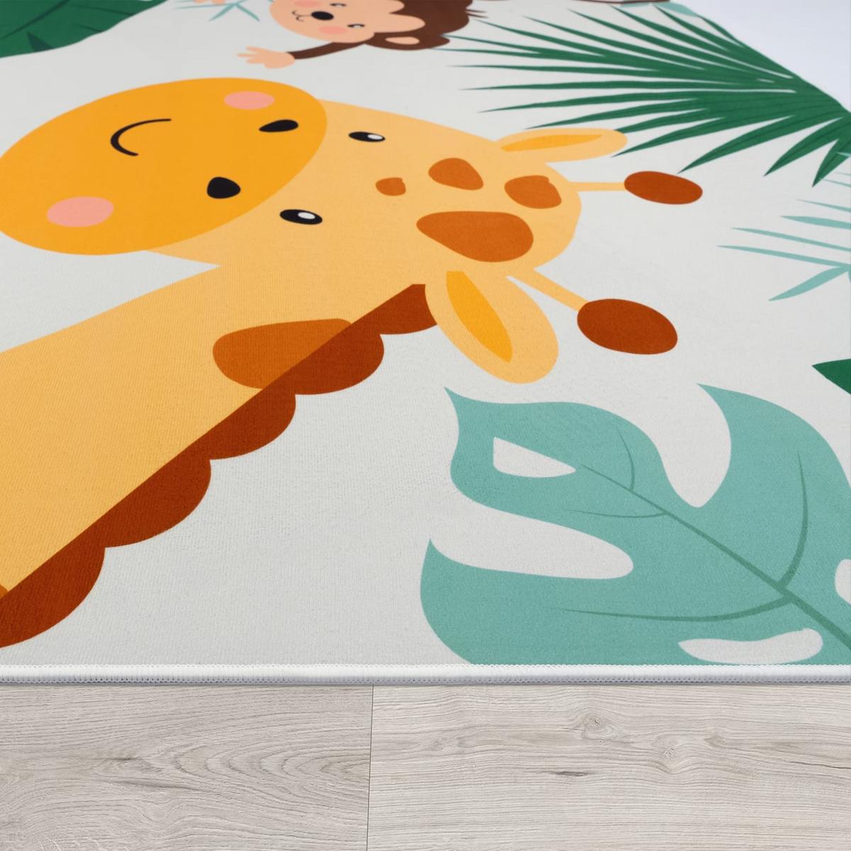 KINDERTEPPICH Tiere Beige 240 x 340 cm - Beige, Kunststoff (240/340cm) - TT Home
