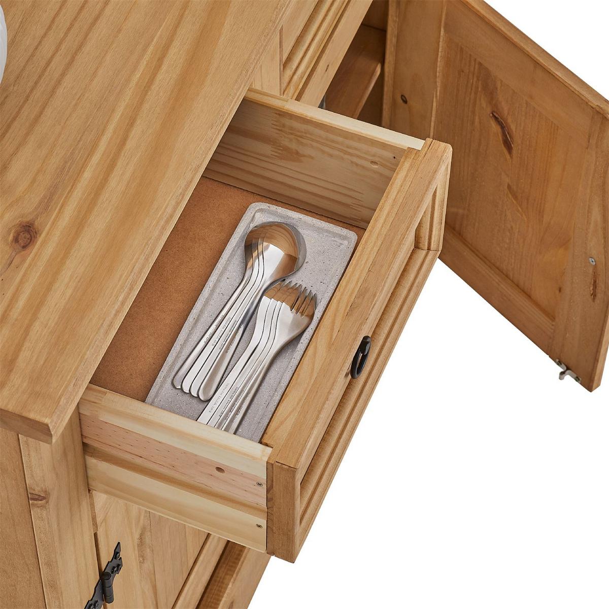 ANRICHTE SALSA natur - Naturfarben, Holz (92/84/44cm) - CARO-Möbel