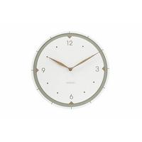WANDUHR Design Weiß 29/29 cm - Weiß, Holzwerkstoff (29/29/1cm) - ONZENO