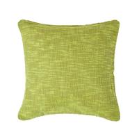 KISSENHÜLLE Nirvana Slub 60/60 cm, 100% Baumwolle - Grün, Textil (60/60cm) - Homescapes