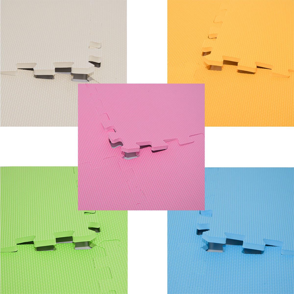 SPIELMATTE - 270/150 cm Puzzlematte Regenbogen - Multicolor, Kunststoff (30/30cm) - Littletom