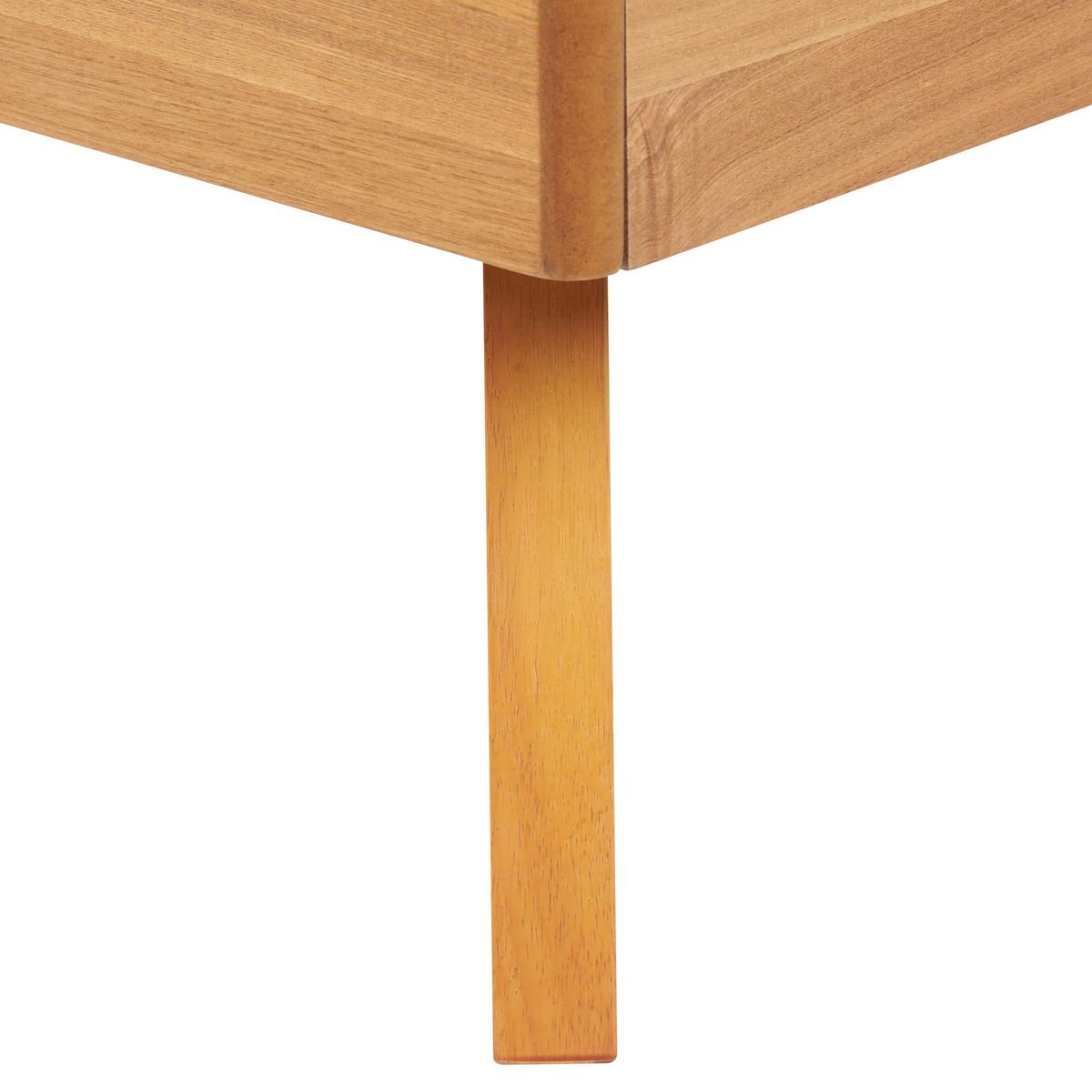 BETT Heller Holzfarbton 140x200 cm Berric - Hellbraun, Holzwerkstoff (140/200cm) - Beliani