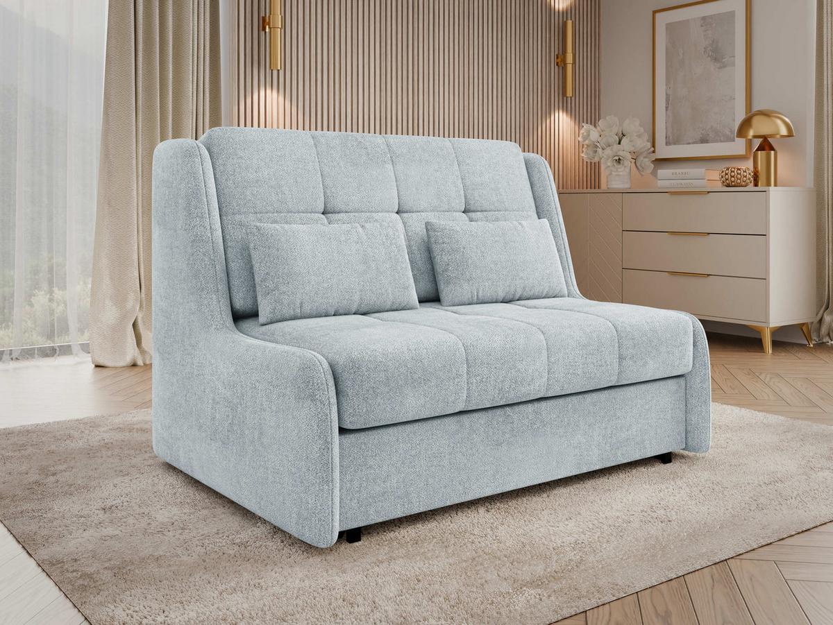 SCHLAFSOFA Viva Elite II - Hellgrau/Schwarz, Holz/Metall (126/85/98cm) - MIRJAN24