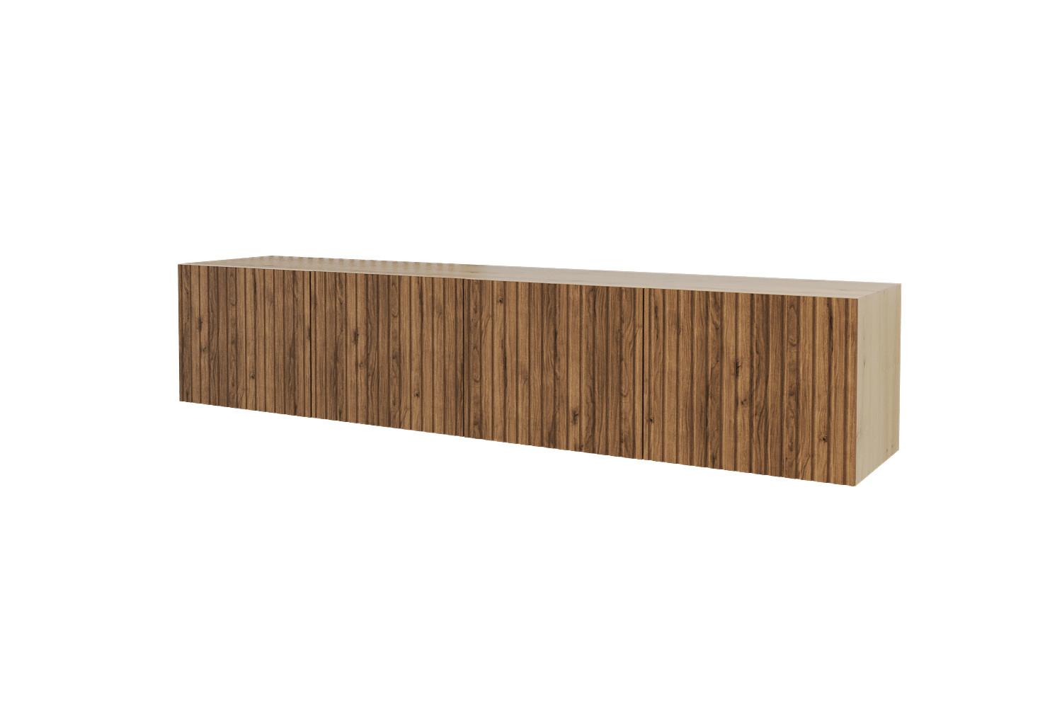 LOWBOARD KITO-W 2x100x40x40 cm - Artisan / Katania - Eiche Wotan/Eiche Artisan, Holzwerkstoff (200/40/40cm) - ALTDECOR
