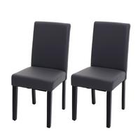 ESSZIMMERSTUHL Grau 2er-Set - Grau, Textil (43/90/56cm) - MCW