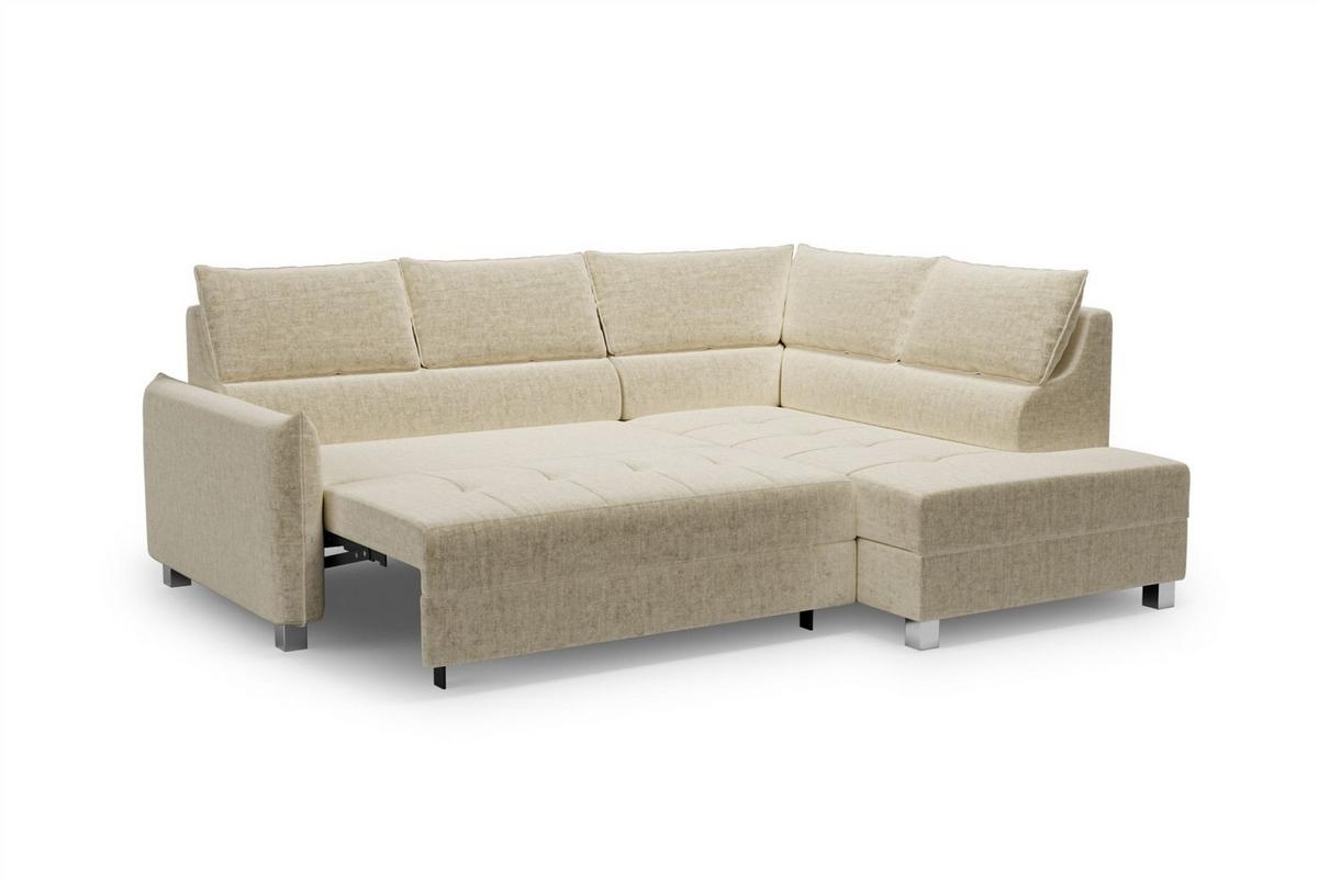 ECKSOFA Marno - Schieferfarben, Holzwerkstoff/Textil (260/200cm) - Fun Möbel