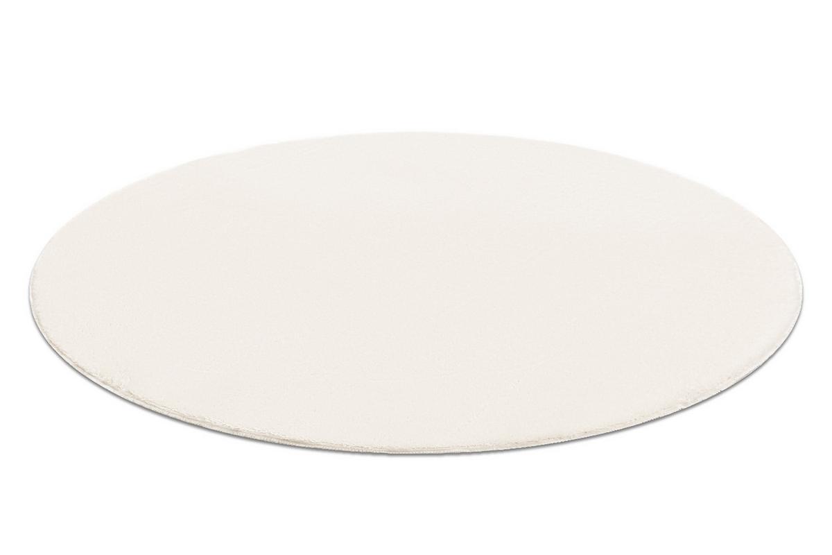 TEPPICH Lindo 80 cm - Creme, Textil (80/80cm) - rugsX