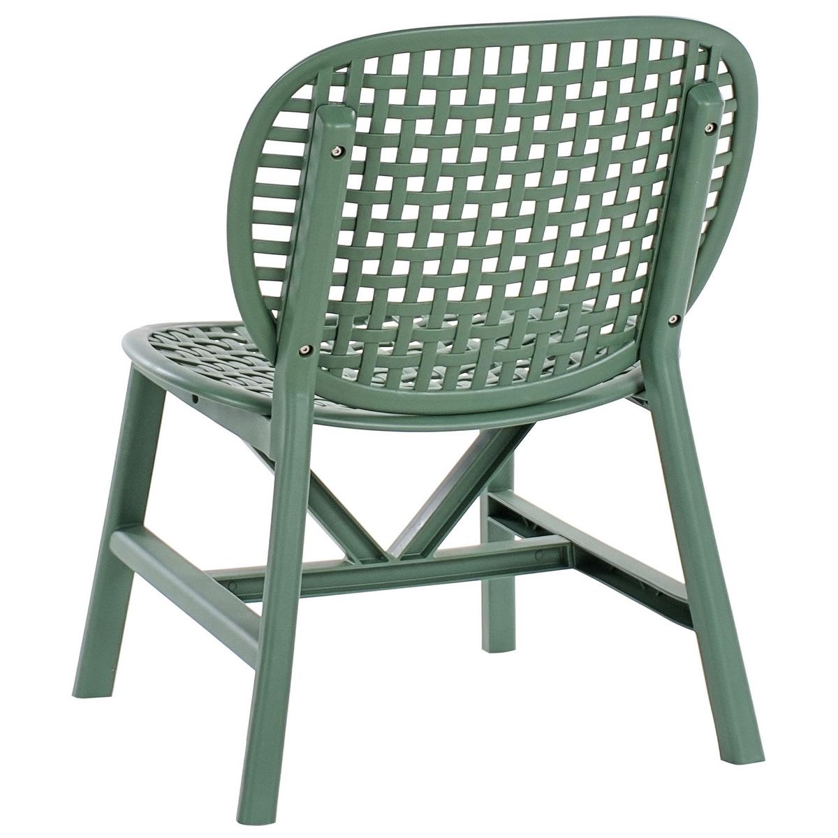 BISTRO-SET Grün Sicelle - Grün, Kunststoff - Beliani