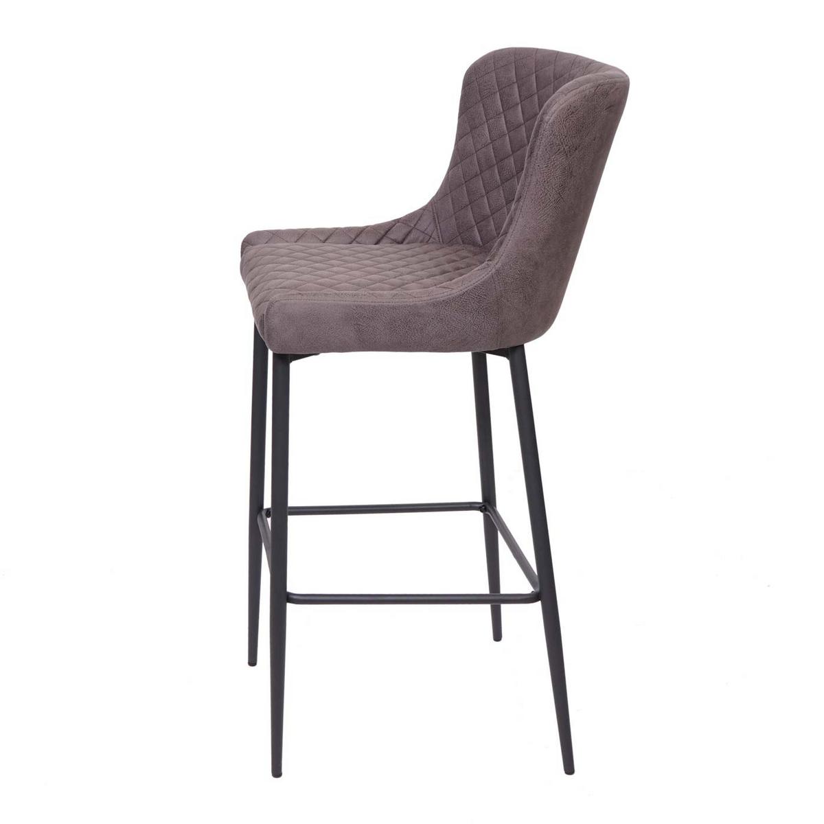 BARHOCKER Anthrazit - Anthrazit, Metall (47/105/47cm) - MCW