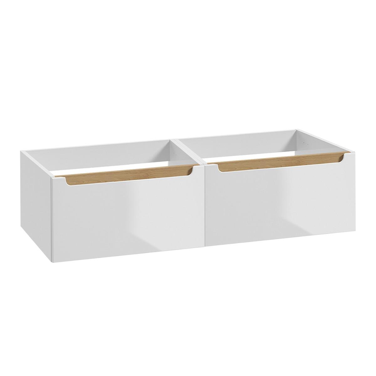 WASCHTISCHUNTERSCHRANK 120cm Livia Weiß - Weiß, Holzwerkstoff (120/30/45cm) - Petits-meubles