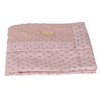 BABYDECKE 80 x 80 cm Lil Planet rosa - Altrosa, Textil (80/80cm) - Roba