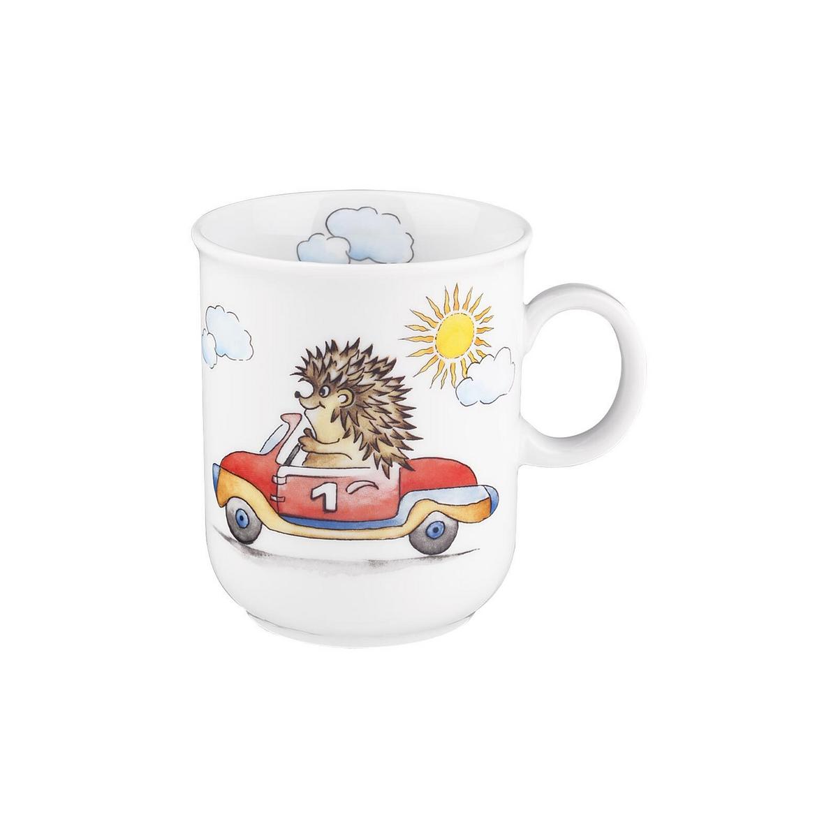 KINDERGESCHIRR SET Compact Flinke Flitzer bunt 3-tlg. - Multicolor, Keramik (21.4/20.5/21.4cm) - Seltmann Weiden