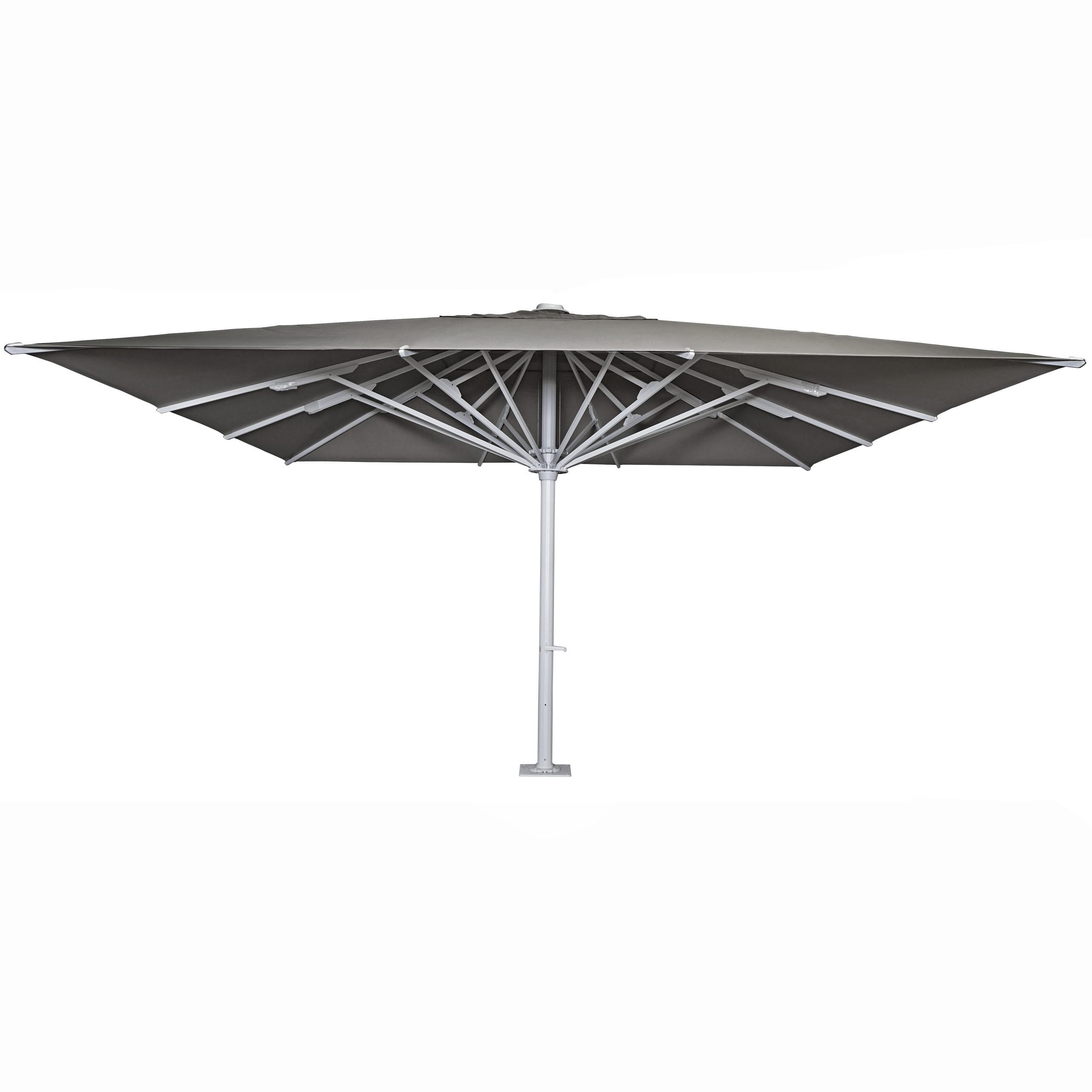 GASTRONOMIE-LUXUS-SONNENSCHIRM D20B Anthrazit - Anthrazit, Textil (500/500cm) - MCW
