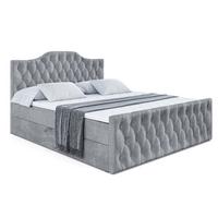 BOXBETT VILA-1-Z - 140x200 cm - H3 - Grau - Grau, Holzwerkstoff (140/200cm) - ALTDECOR
