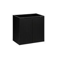 WASCHTISCHUNTERSCHRANK 60cm Riva Schwarz - Schwarz, Holzwerkstoff (60/57/39cm) - Petits-meubles
