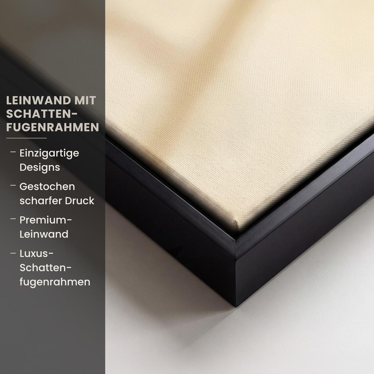 LEINWAND Bilder mit Rahmen - Beige - Osterkuchen - Eier - 60x80 - Beige, Textil (60/80cm) - MuchoWow