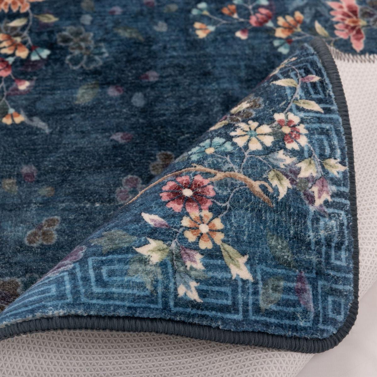 BADTEPPICH Aquata 50x60 cm - Petrol, Textil (50/60cm) - Gino Falcone
