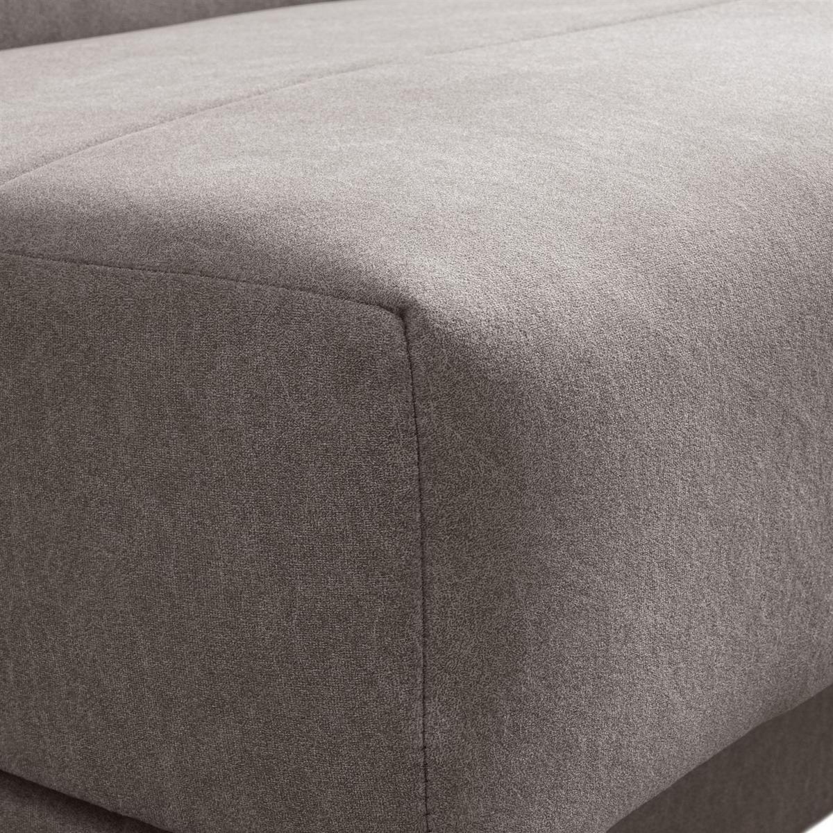 SCHLAFSOFA VERO II mit Schlaffunktion Castel 20 - Grau, Textil (191/88/90cm) - Lookway