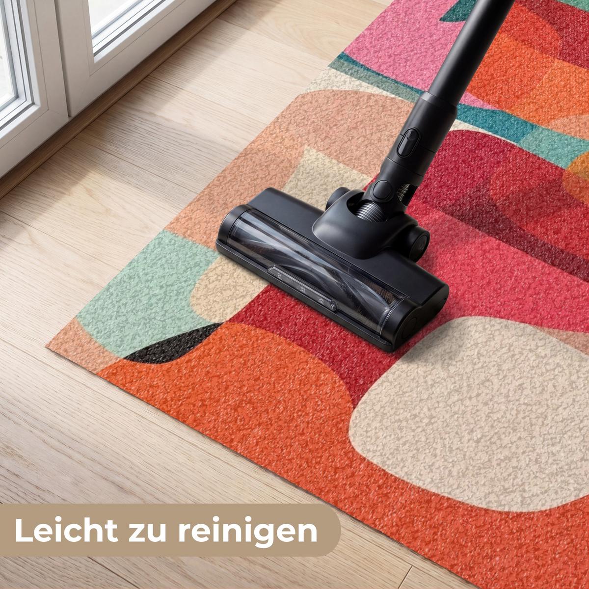 FUSSMATTE Formen - Bunt - Abstrakt - Flugzeuge Sauberlaufmatte 150x90 cm - Multicolor, Kunststoff (150/0.4cm) - MuchoWow