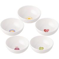 MÜSLISCHALEN SENDING LOVE With Love bunt ø 16,9 cm 5er Set - Multicolor, Keramik (16.9cm) - Villeroy & Boch
