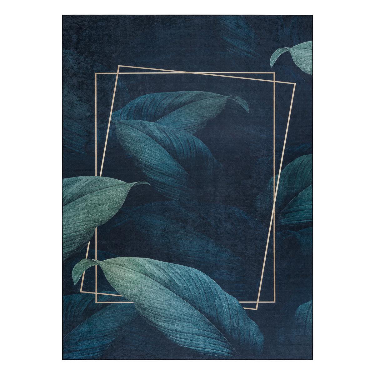 TEPPICH Andre 80/150 cm - Blau, Textil (80/150cm) - rugsX