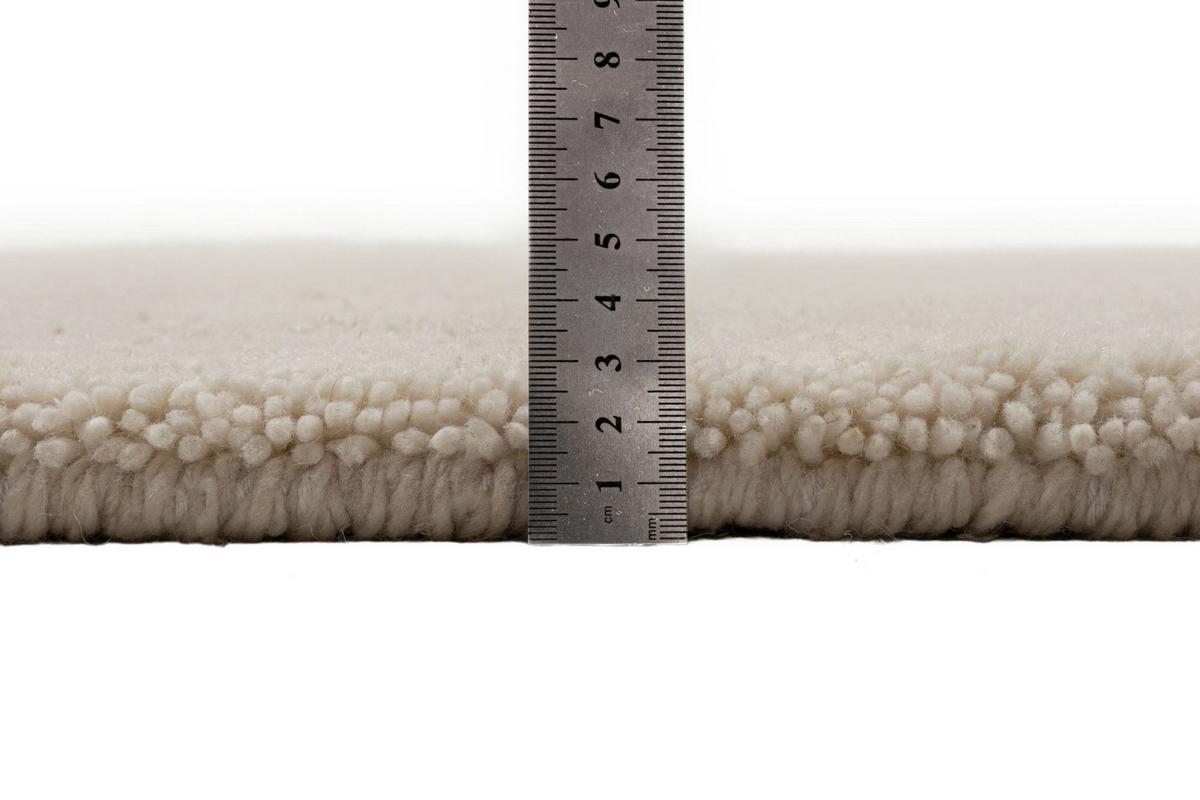 BERBERTEPPICH Luxus Berber 15/15 Double 250x300 cm - Weiß, Textil (250/300cm) - Rug and Roll
