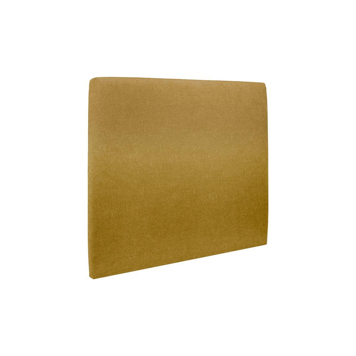 KOPFTEIL gepolstertes – gelber Stoff - 150 cm - Beige/Gelb, Karton/Holz (150/120/10cm) - Sommeil de Plomb