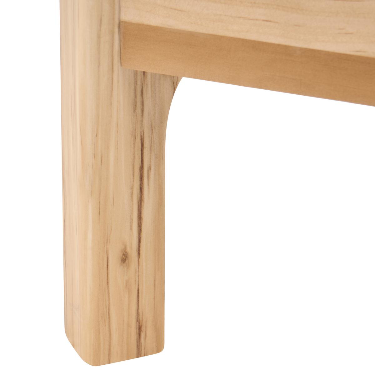 BETT mit Lattenrost 160/200 Kiefernholz Hellbraun Archail - Hellbraun, Holz (160/200cm) - Beliani