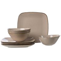 TAFELSERVICE Casa grau-braun 8-tlg. - Grau, Keramik (29.5/34.5/33cm) - Ritzenhoff Breker