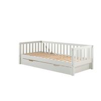 KOJENBETT Karena 211x68x98 aus Massivholz in Weiß - Weiß, Holz (90/200cm) - 58aufmkessel