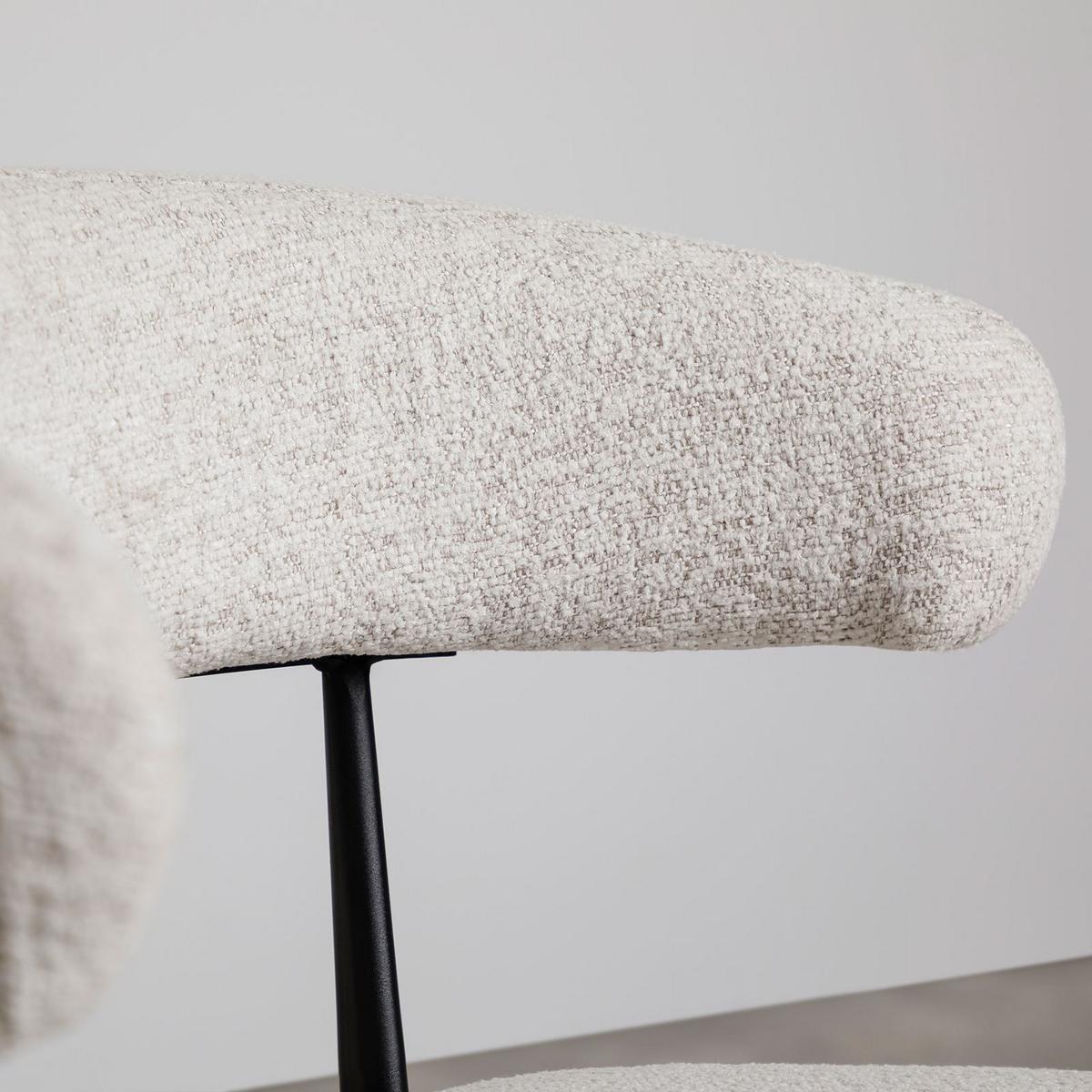 LOUNGESESSEL MANAO - Beige, Textil (62/68/68cm) - IDIMEX