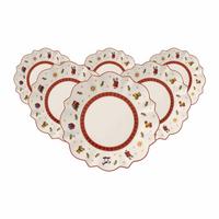 BROTTELLER Toy's Delight weiß ø 17,9 cm 6er Set - Weiß, Keramik (17.9cm) - Villeroy & Boch