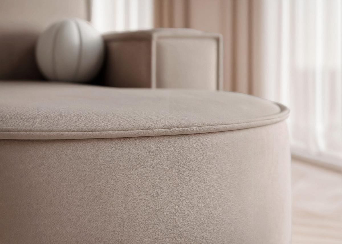 WOHNLANDSCHAFT SOFIA mit Schlaffunktion und Bettkasten Braun - Braun, Textil (316/88/157cm) - Idohome